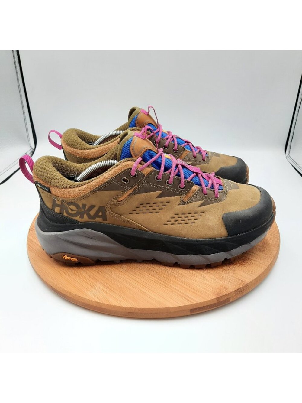 Hoka One One x Bodega Kaha Low GTX Womens 8.5 Shoes Martini Olive Almond Sneaker